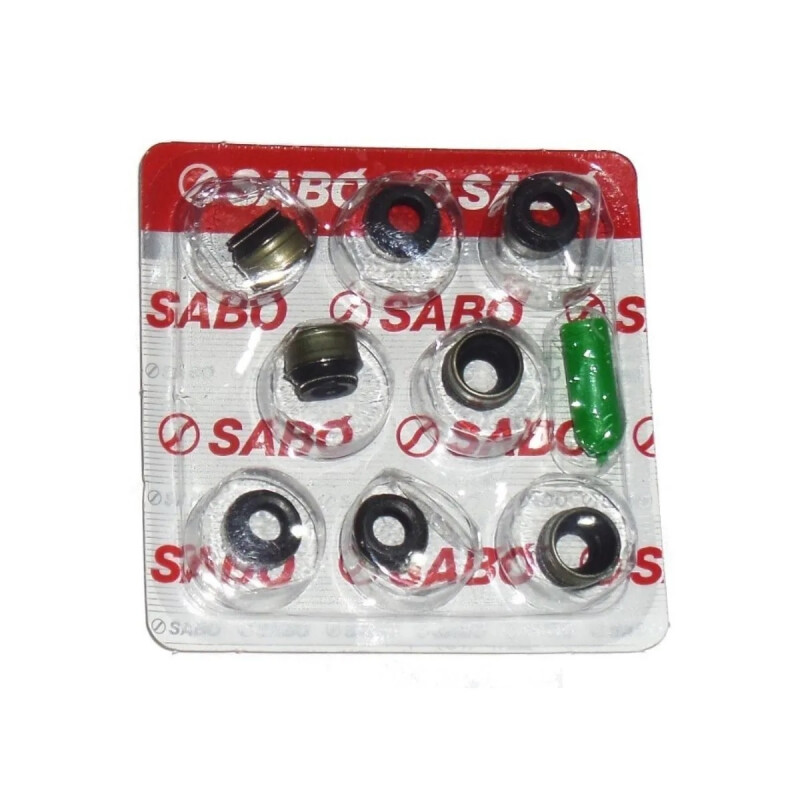 JUEGO DE SELLOS DE VALVULAS 7MM SABO (8) Juego De Sellos De Valvulas 7mm Sabo (8)