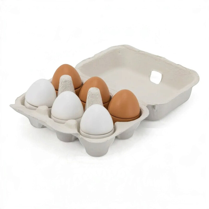 Juguete de Madera Huevos para Cortar Viga Juguete de Madera Huevos para Cortar Viga