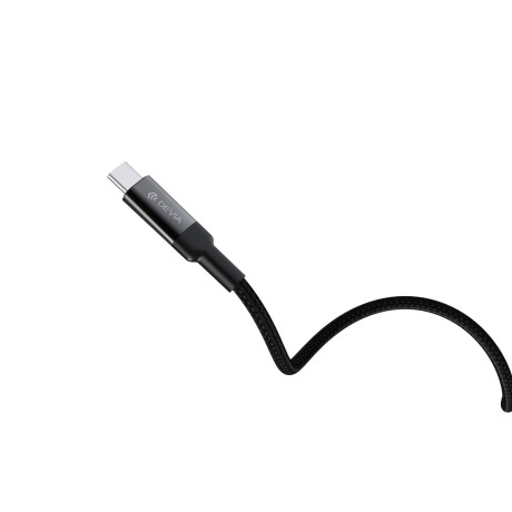 CABLE USB-C A USB-C 100W DEVIA EXTREME SPEED SERIES Negro
