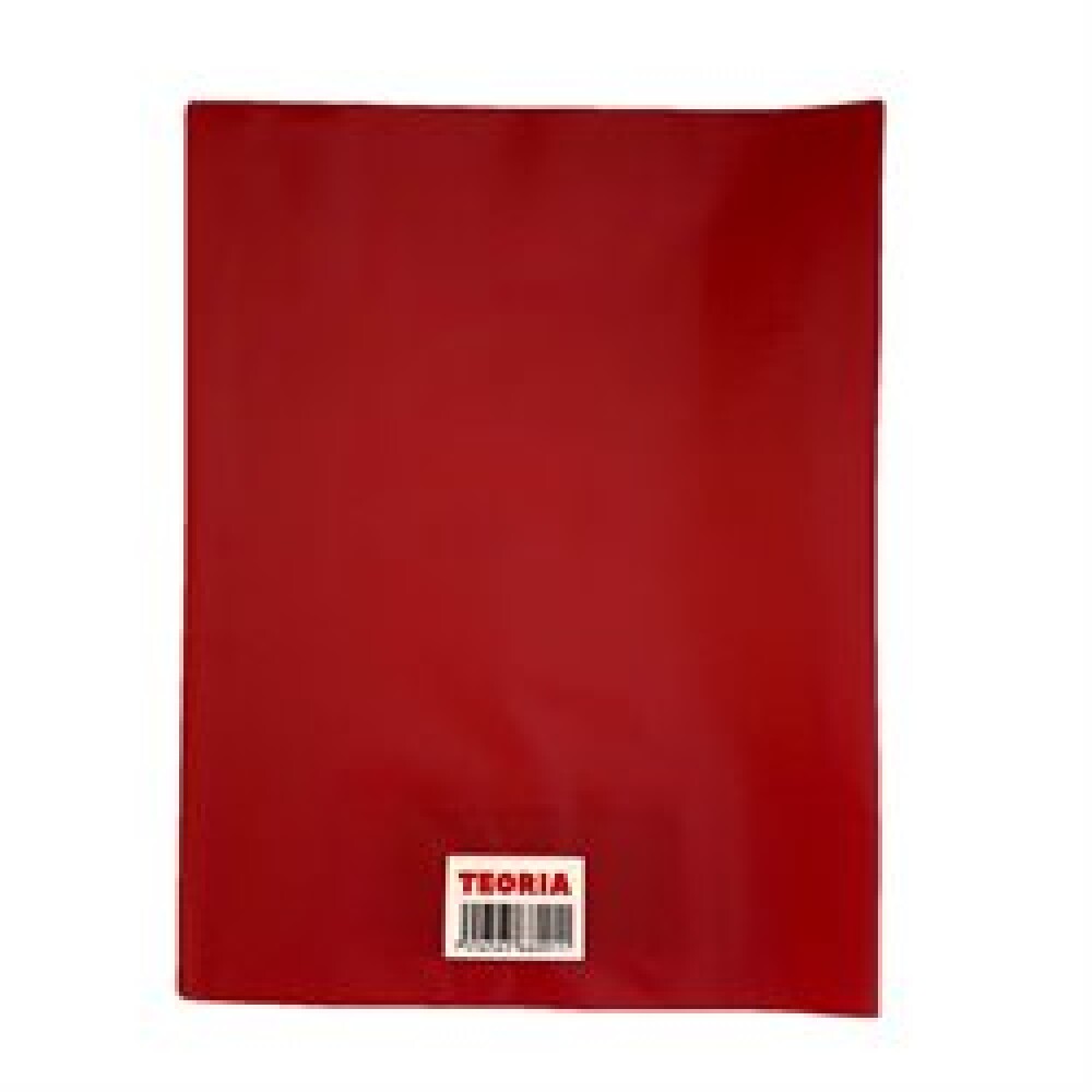 Forro Para Cuaderno Teoría+ Rojo #Forro Para Cuaderno Teoría+ Rojo