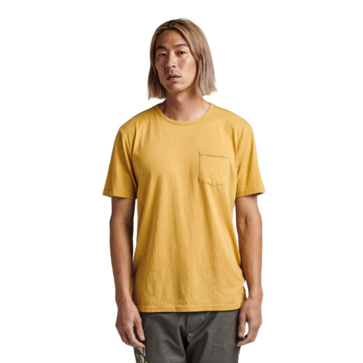 Remera Roark Well Worn Light Organic - Amarillo Remera Roark Well Worn Light Organic - Amarillo