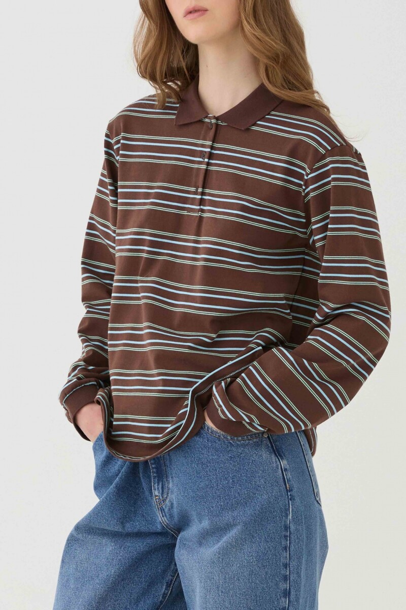 BUZO POLO Marron