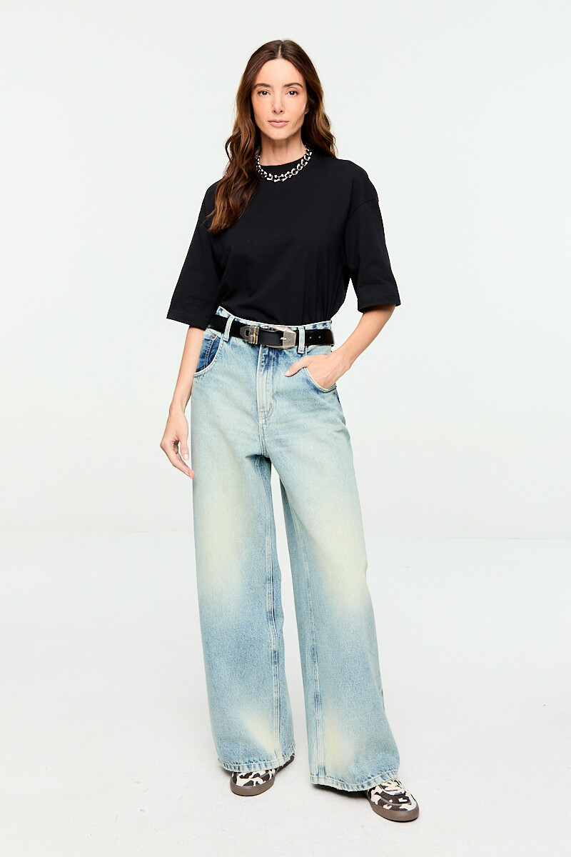 JEAN ANCHO DIRTY Jean