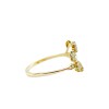 Anillo Flor-Oro Bajo-Piedra Zirconia-AN8103 conpiedra
