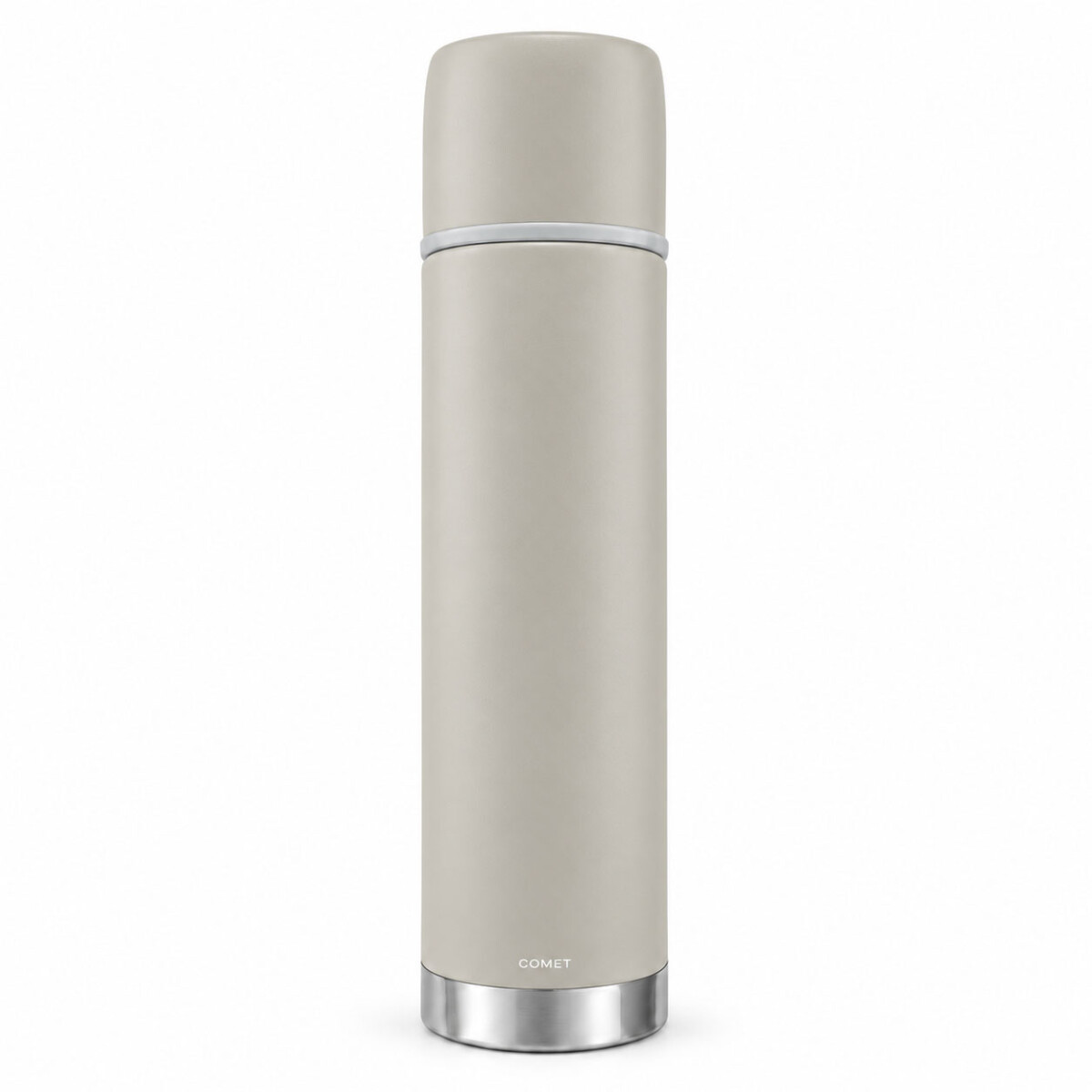 Termo Bala Acero Inoxidable 750Ml Mantiene Frío Calor Comet - Gris 