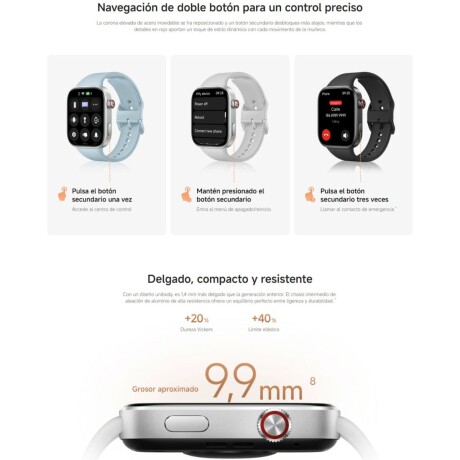 Xiaomi Redmi Watch 6 Obsidian negros V01