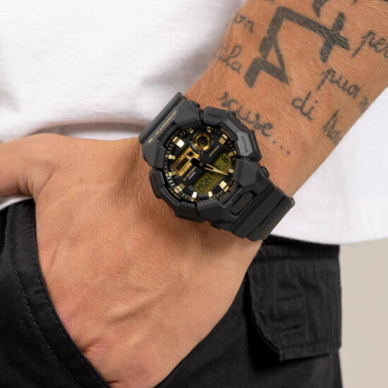 Reloj CASIO G-SHOCK GA010GB-1A9DR Resina Negro Esfera 52mm 0