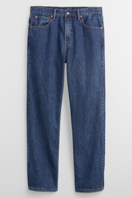 Jean Original Staight Hombre Dark Wash Indigo