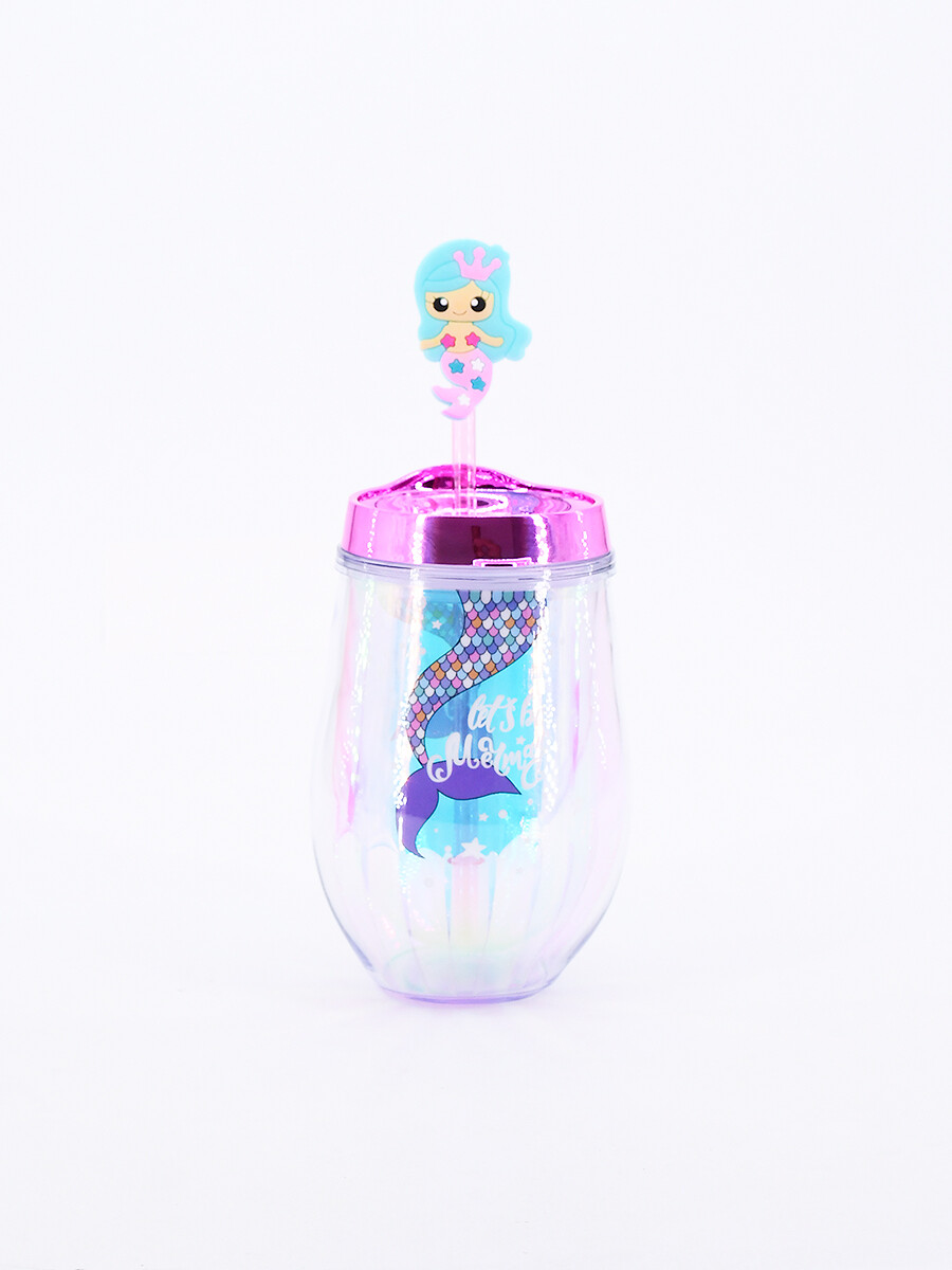 VASO SIRENA - ROSADO 