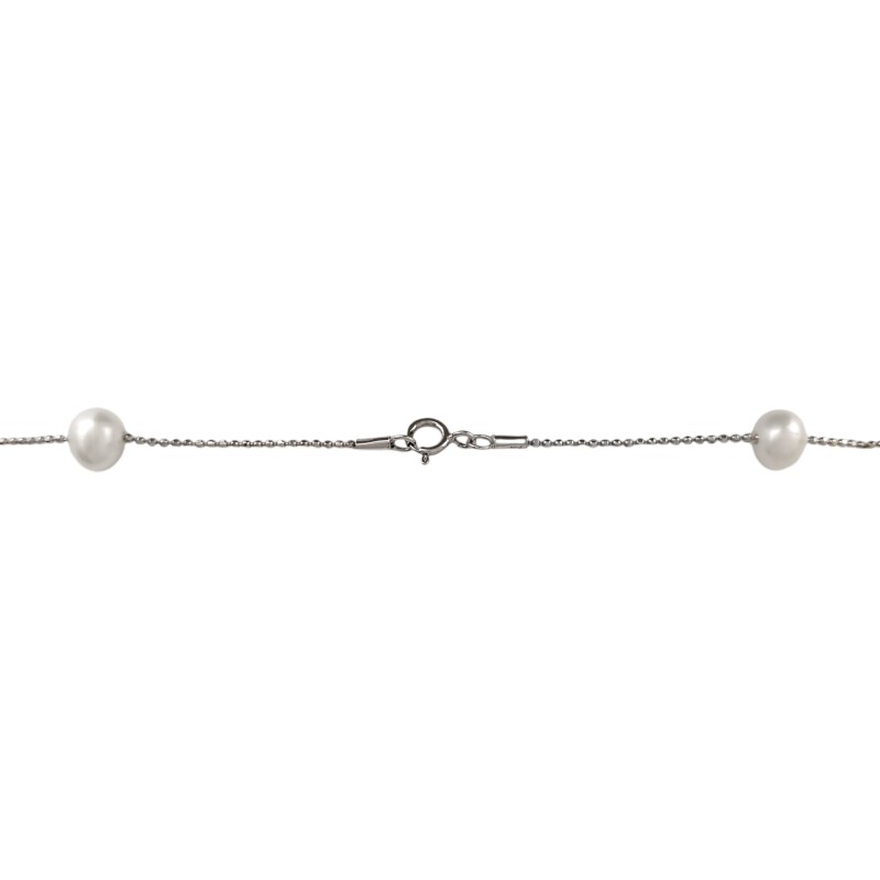 Cadena corbatero de Perlas-Plata 925-Perlas-CD3438 conperla