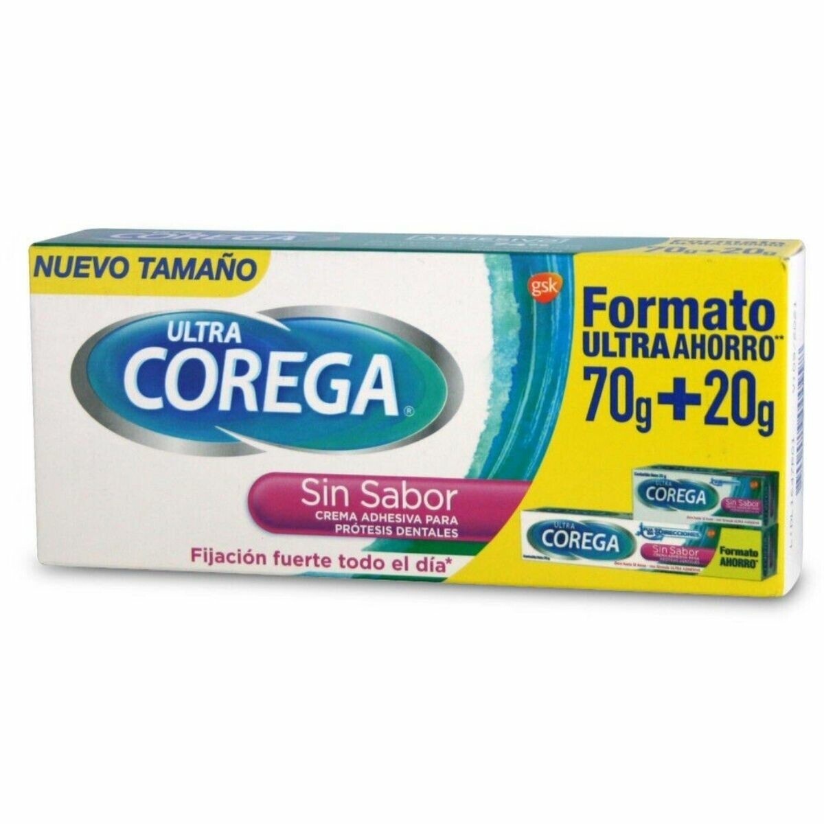 Corega Pack S/S 70gr + Corega 20gr 