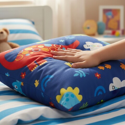 Almohadón Decorativo 45x45 cm - Dinosaurio 01 – Cojín para Cama y Sofá – Cojín Suave para Cama y Living Almohadón Decorativo 45x45 cm - Dinosaurio 01 – Cojín para Cama y Sofá – Cojín Suave para Cama y Living