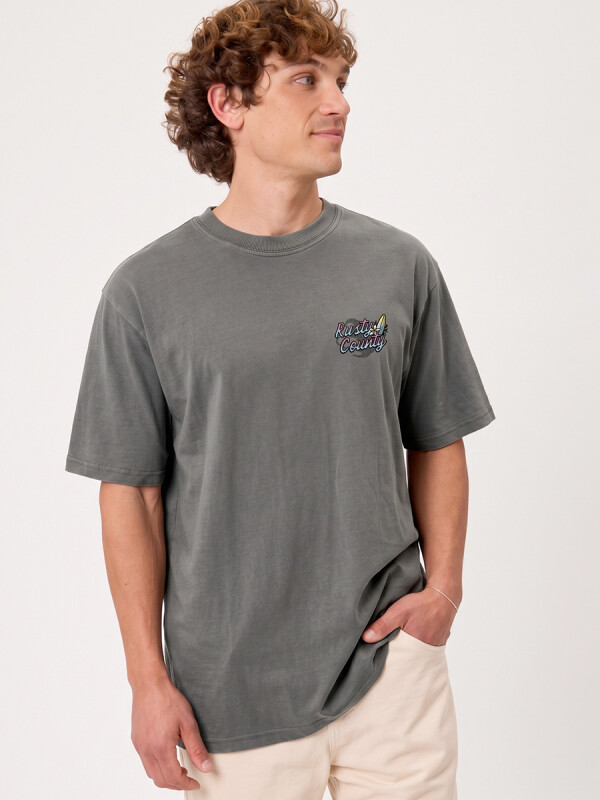 T-SHIRT LUPITA RUSTY Gris Piedra