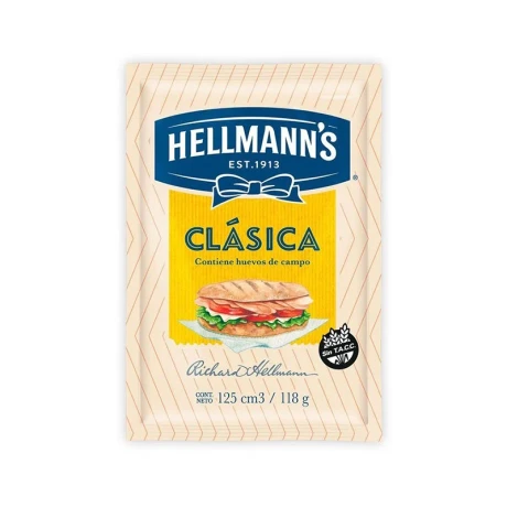 Mayonesa HELLMANNS 125g Mayonesa HELLMANNS 125g