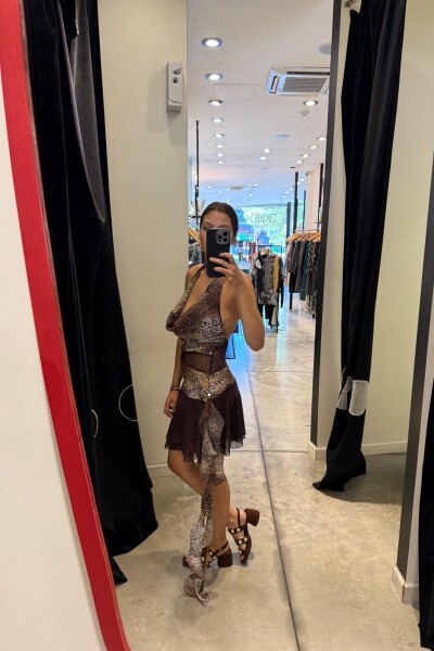 Vestido Spark MARRON