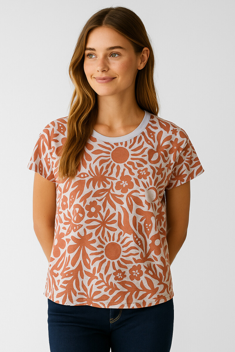 Remera Clothilde - Estampado 3 