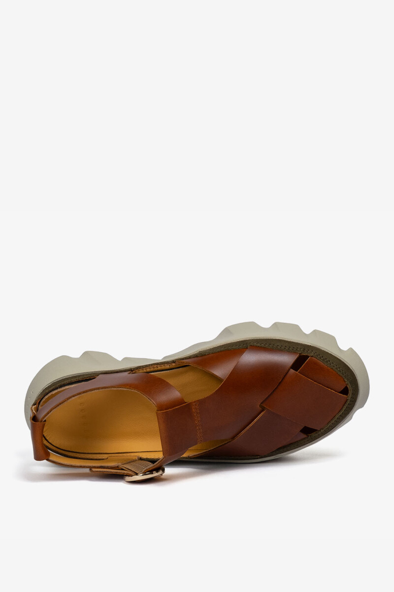 SANDALIA TURA ROSSI Camel