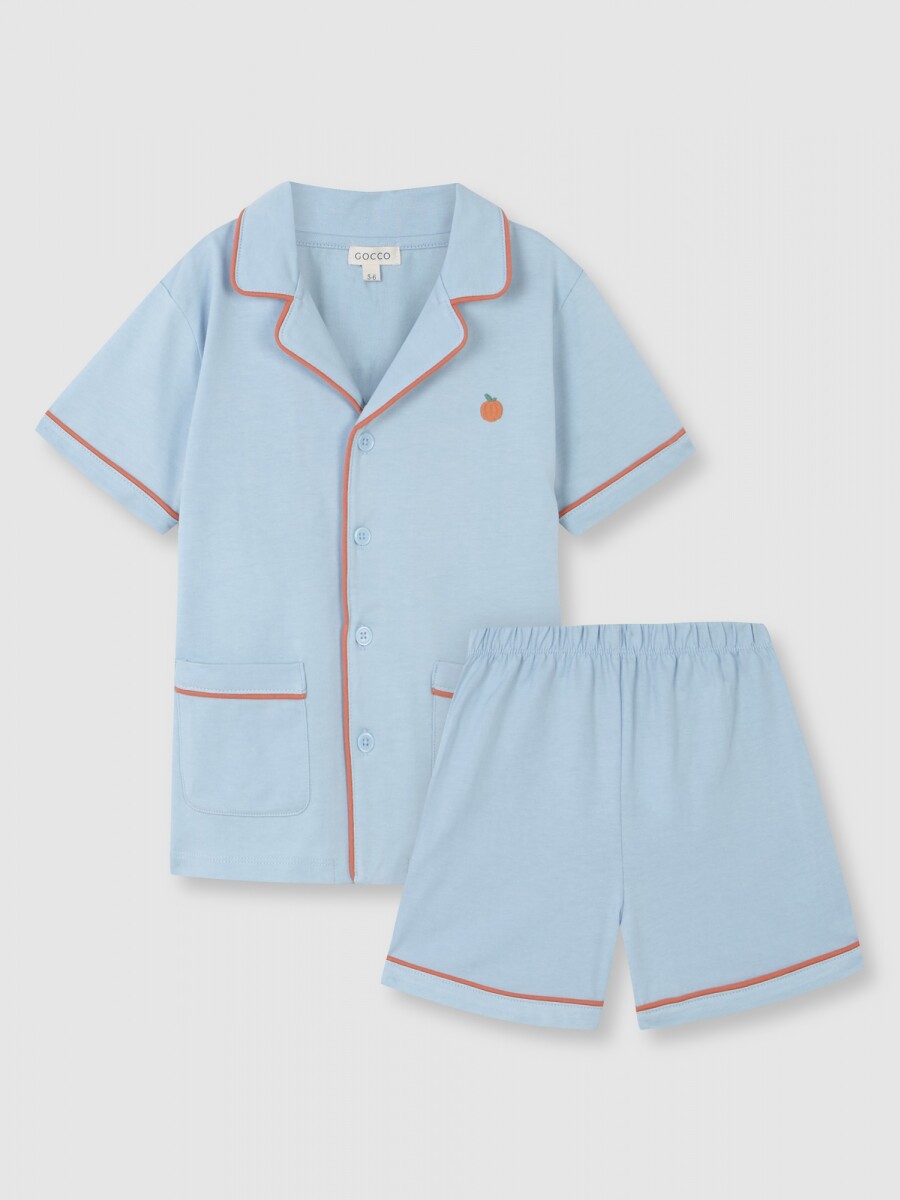 Pijama Naranjas Rosa