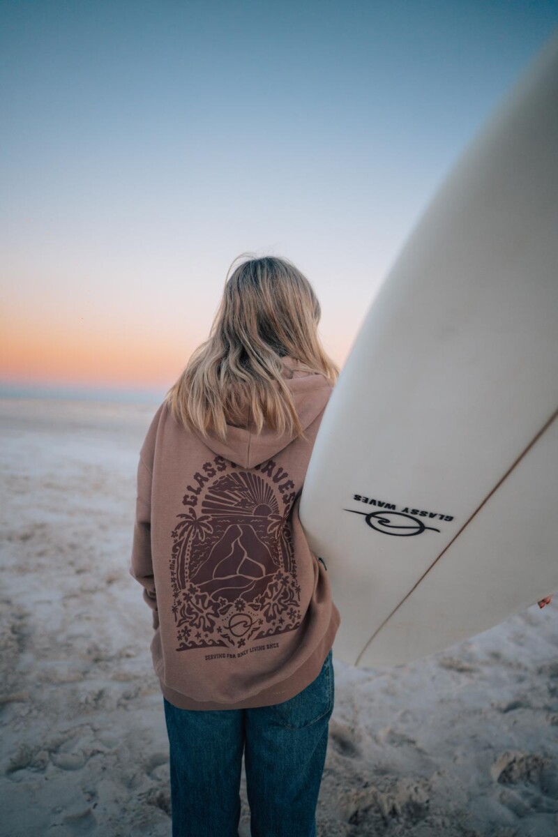 Hoodie Volcano / Marrón 