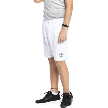 Short Deportivo para Niños Umbro Basic Junior Blanco