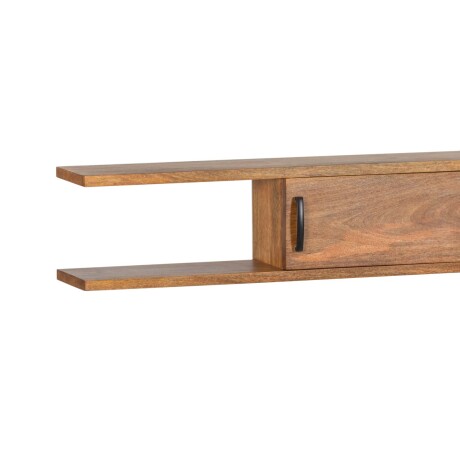 MUEBLE PARA TV MADERA MARRON AÉREO 160CM CASTAÑO
