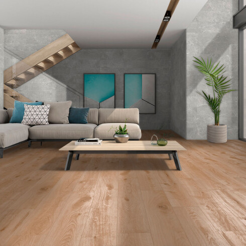 Porcelanato Madera Marron Mate 23X120Cm Piso Pared GAMAS DE MARRON