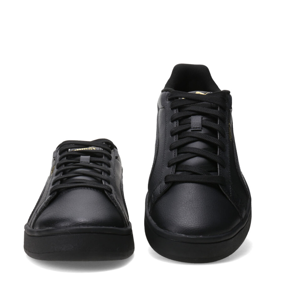 Championes de Hombre Puma Court Classico Negro - Dorado