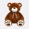 Oso Gigante XXL Marrón