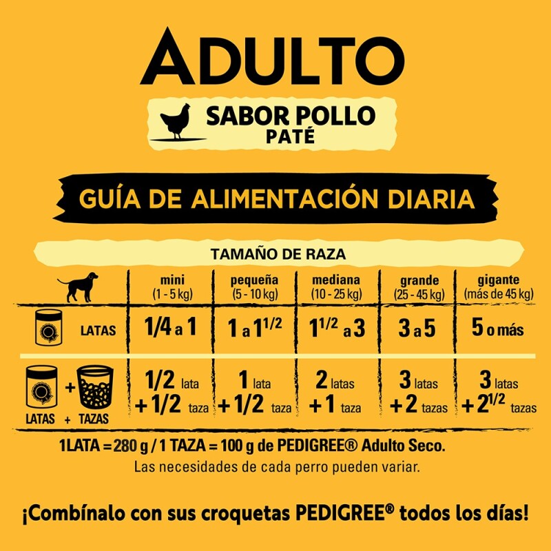 PEDIGREE PATÉ LATA POLLO 340 GRAMOS PEDIGREE PATÉ LATA POLLO 340 GRAMOS