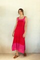 VESTIDO LAVANDA SS24 Rojo Y Fucsi