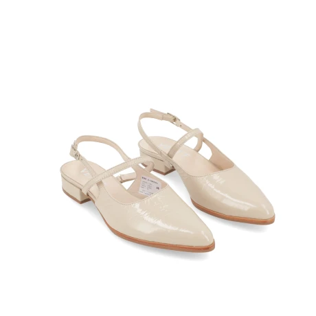 ZUECO VENET - CUERO FLORIPA BLANCO