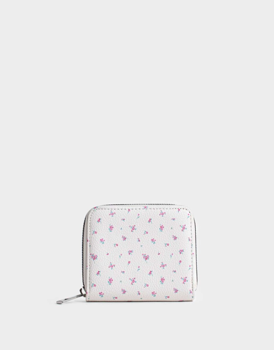 Billetera - Estampado Flores 