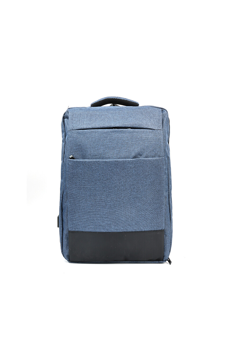 Mochila Urbana con USB - Garland Azul