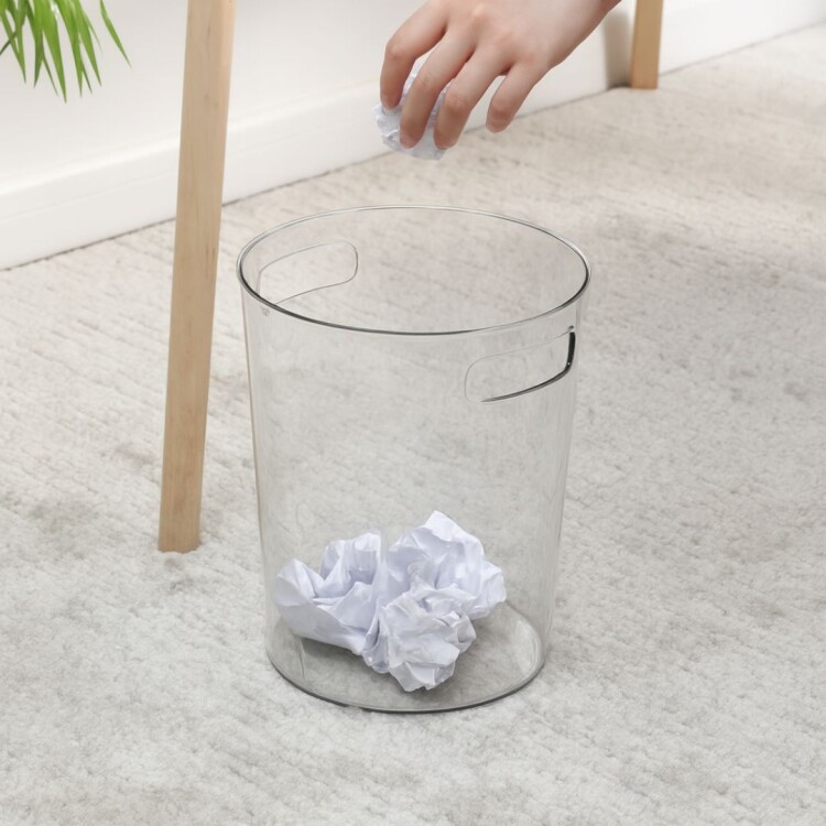 Organizador acrílico redondo 16,7cm x 17,7cm Organizador acrílico redondo 16,7cm x 17,7cm