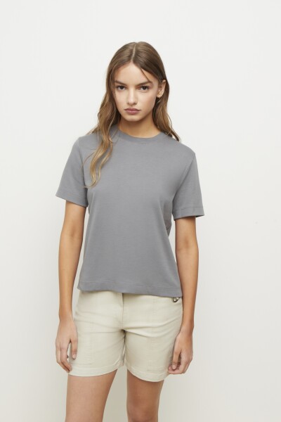 REMERA PALM Gris