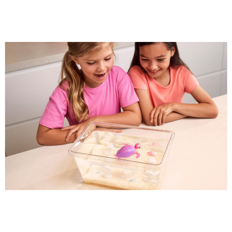 Pecera Mamá Tortuga Sorpresa con bebes Pets Alive Pecera Mamá Tortuga Sorpresa con bebes Pets Alive