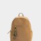 Mochilas Urbanas Mochila Con Charm - Marron Camel