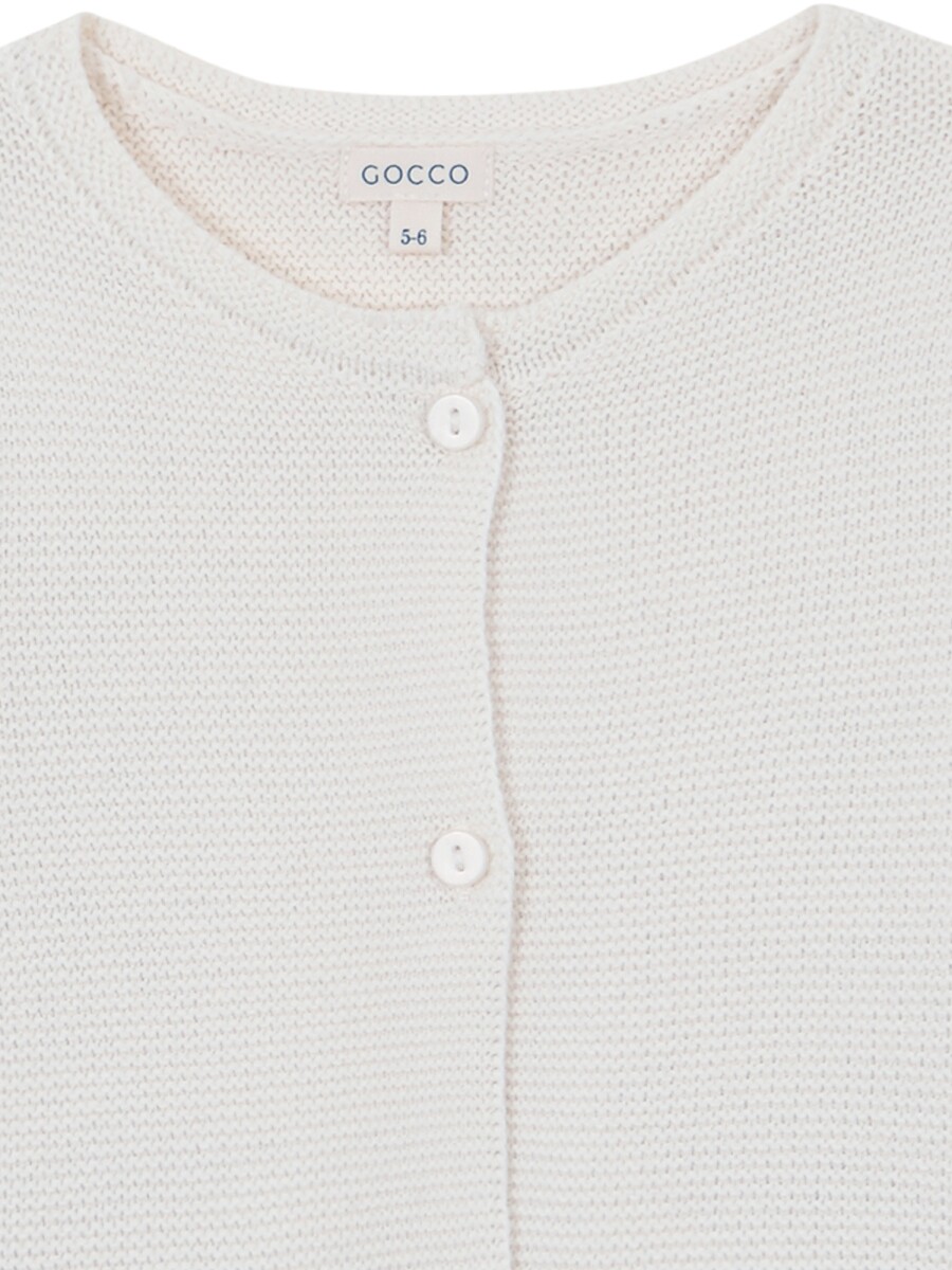 Chaqueta Punto Bobo Blanco