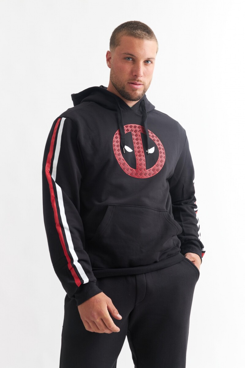 Buzo Deadpool NEGRO