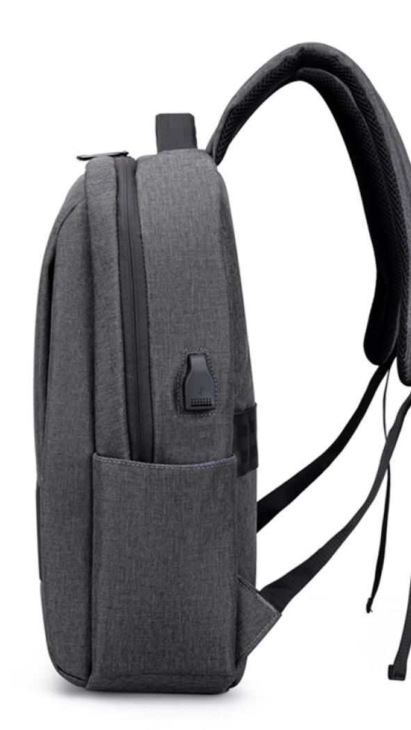 MOCHILA AD WEEK GRIS C/NEGRO