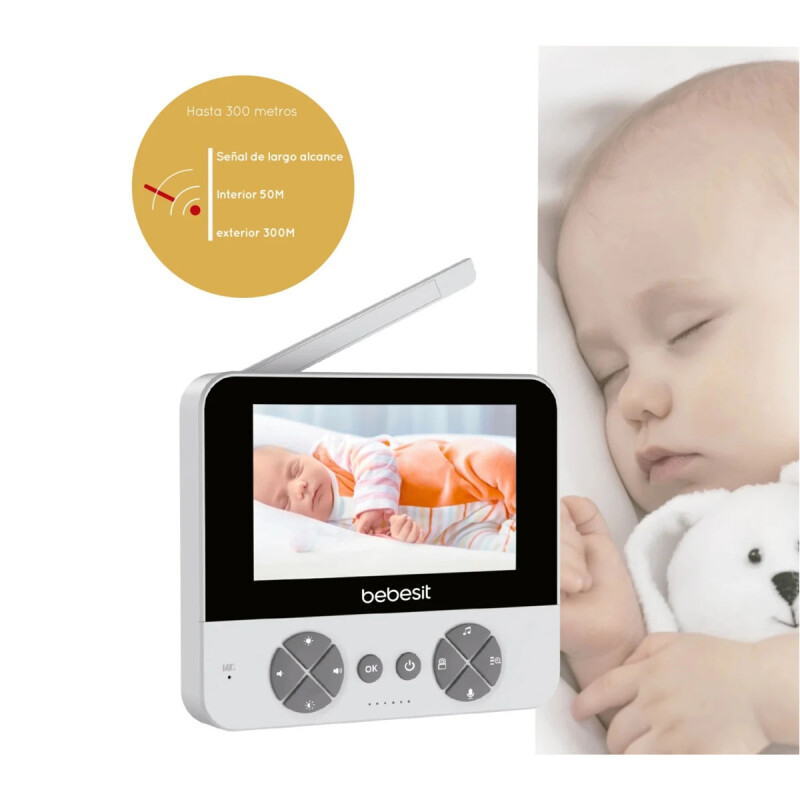 Baby Call Smart Guard PRO 2.0 Video Monitor con Cámara Bebesit Baby Call Smart Guard PRO 2.0 Video Monitor con Cámara Bebesit