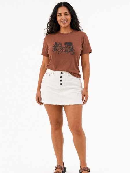 POLLERA LAU BLANCO.