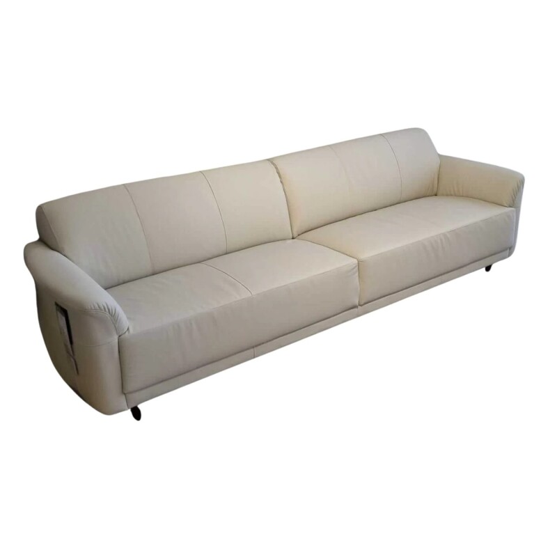 SOFA 3 CUERPOS - 100% CUERO - MODELO MARBELLA - COLOR BLANCO TIZA SOFA 3 CUERPOS - 100% CUERO - MODELO MARBELLA - COLOR BLANCO TIZA
