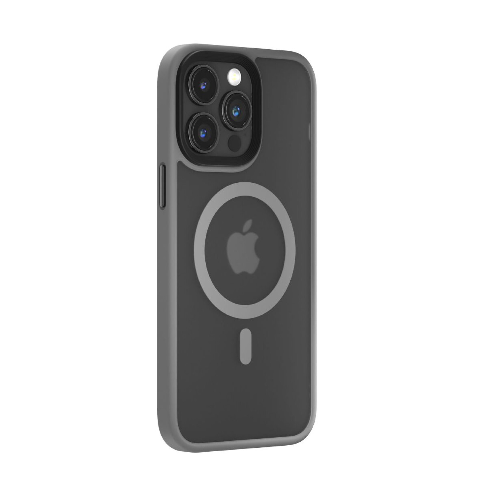 Funda MagSafe de silicona para iPhone 15 Pro Max con soporte