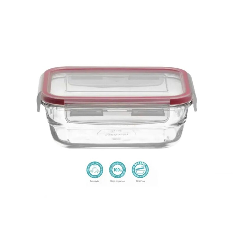 Tupper Hermético Rect. 850 Ml FACILITA MAIS POTE HERMETICO RECT. 850 ML
