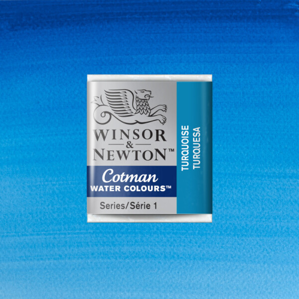 Acuarela Cotman - Winsor & Newton Tonos Azules
