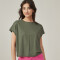 Remera Canela Verde Militar