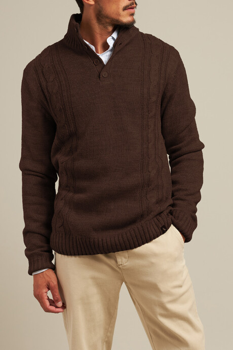 SWEATER TRAFUL POLANCO Militar