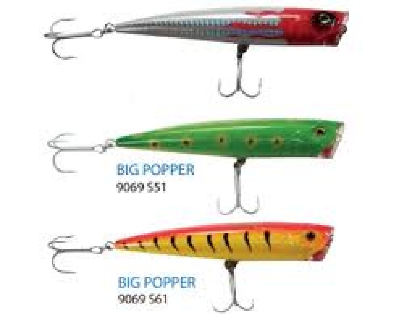 SEÑUELO OKUMA BIG POPPER 14CMS M13 40GRS 