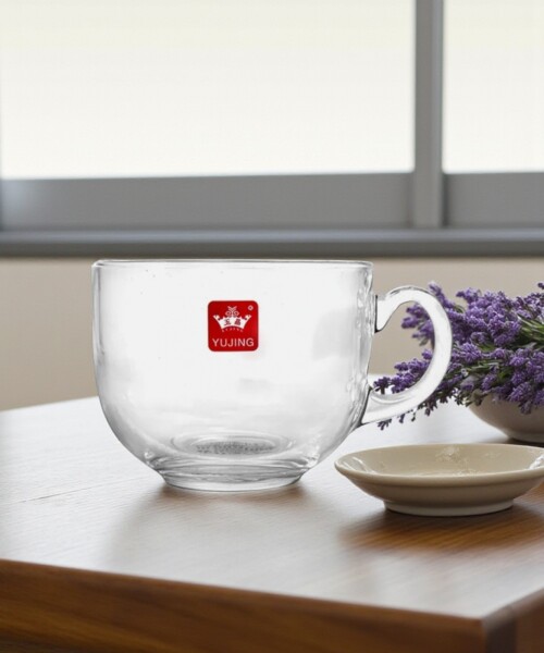 Taza de vidrio 450 ml 8,5 x 14 cm - transparente Taza de vidrio 450 ml 8,5 x 14 cm - transparente